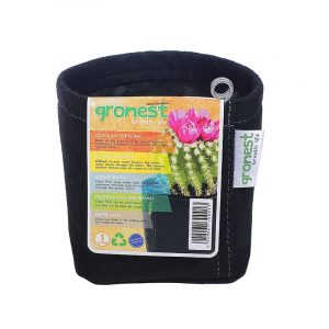 Gronest Pflanztopf Blumentopf 1L aus Vließstoff recyclingmaterial Anti-Ringwurzel
