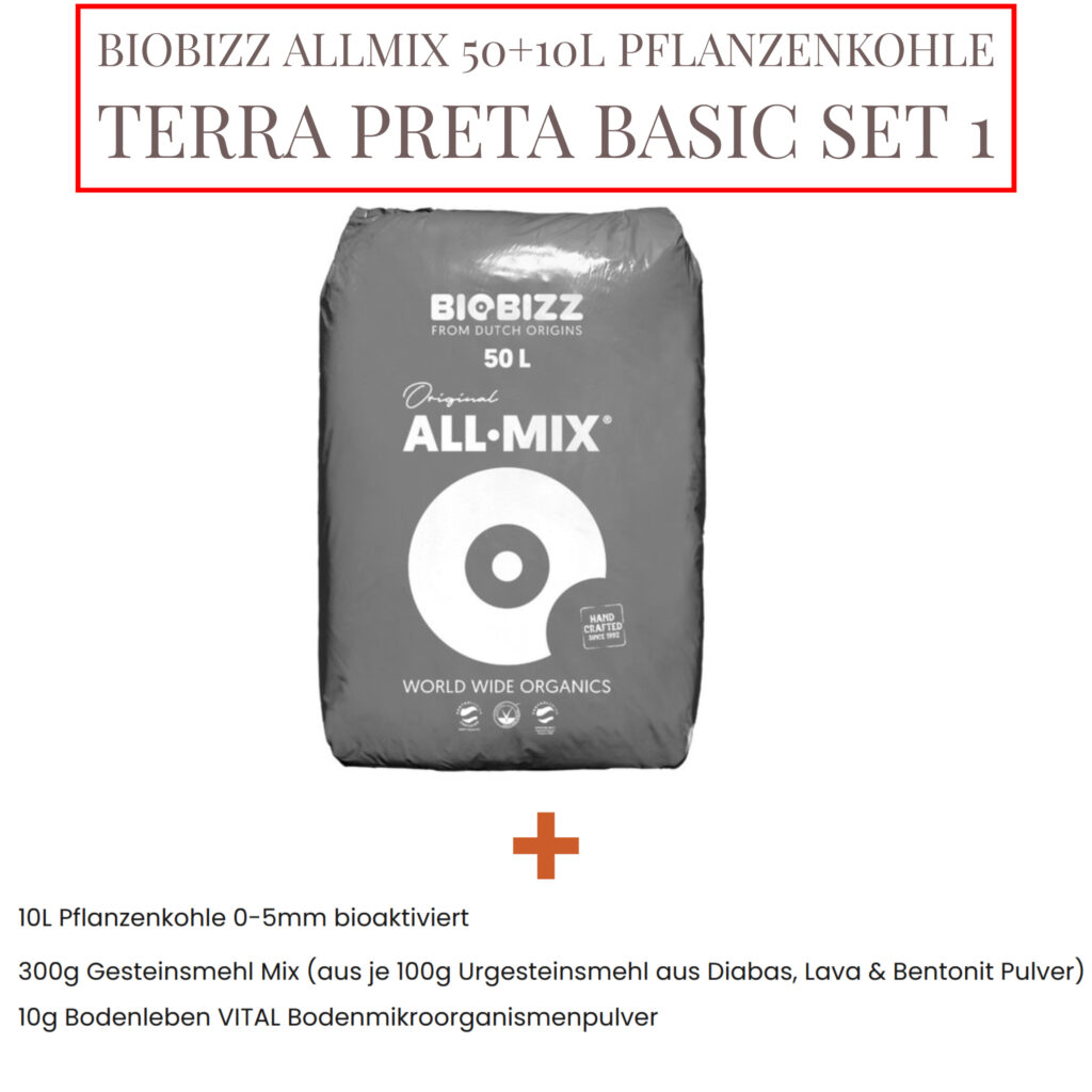 Biobizz Allmix Set 50+10 Terra Preta Basic Set 1 Produktbild