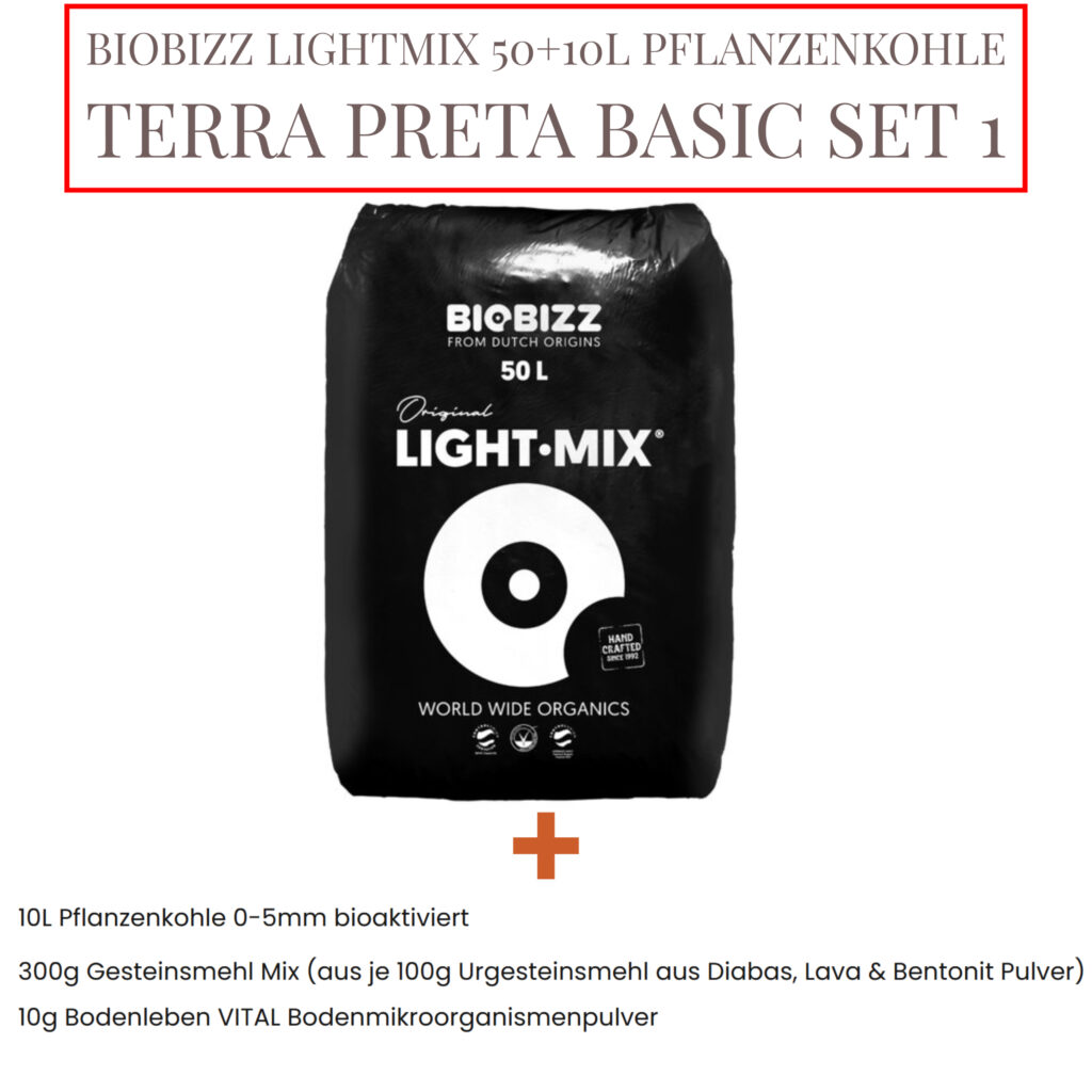 Biobizz Lightmix Set 50+10 Terra Preta Basic Set 1 Produktbild