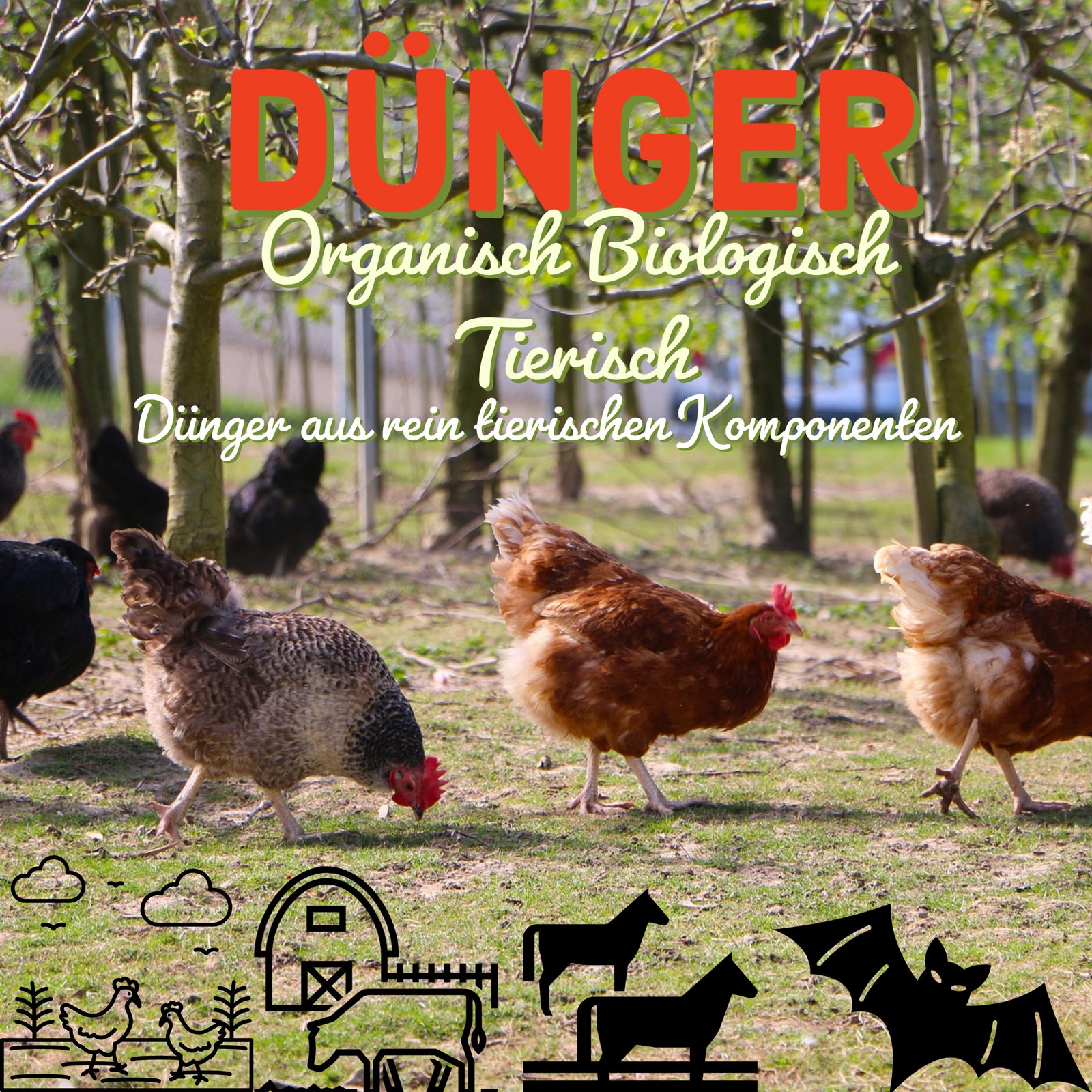 Tierische Dünger