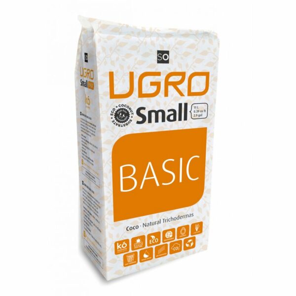 UGRO Kokosziegel 11l Basic Small Kokoserde trocken gepresst Produktbild