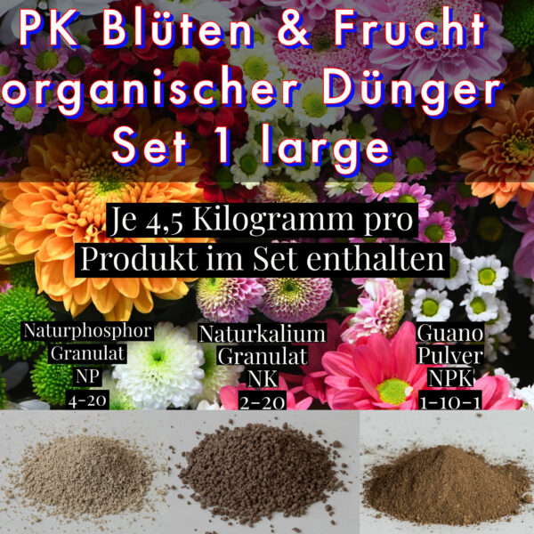 PK Blüten & Frucht organischer Dünger Set 1 large-1 Produktbild