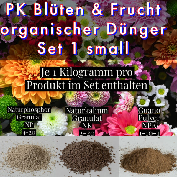 PK Blüten & Frucht organischer Dünger Set 1 small Produktbild