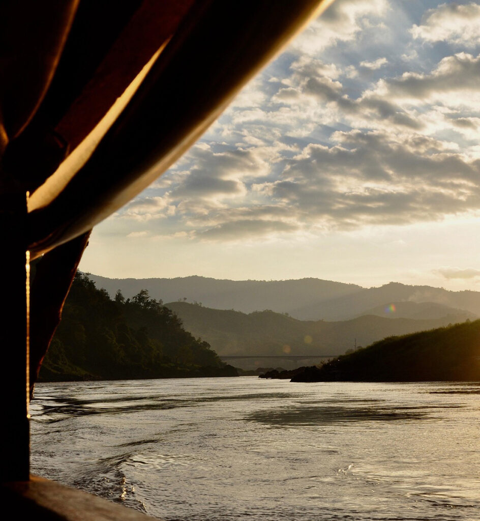 Thailand Goldenes Dreieck - Mekong River Symbolbild