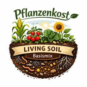 Pflanzenkost Living Soil Basismix organischer Dünger