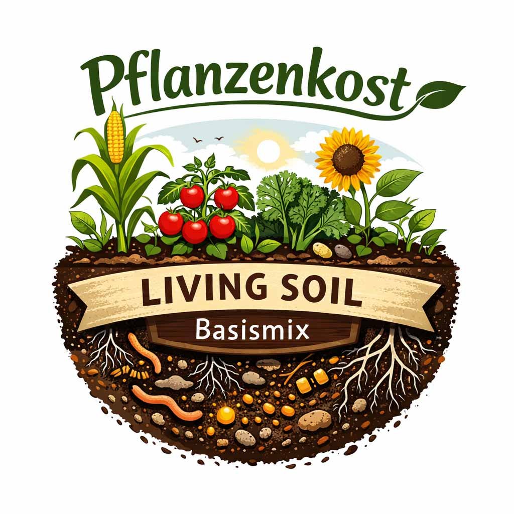 Pflanzenkost Living Soil Basismix organischer Dünger