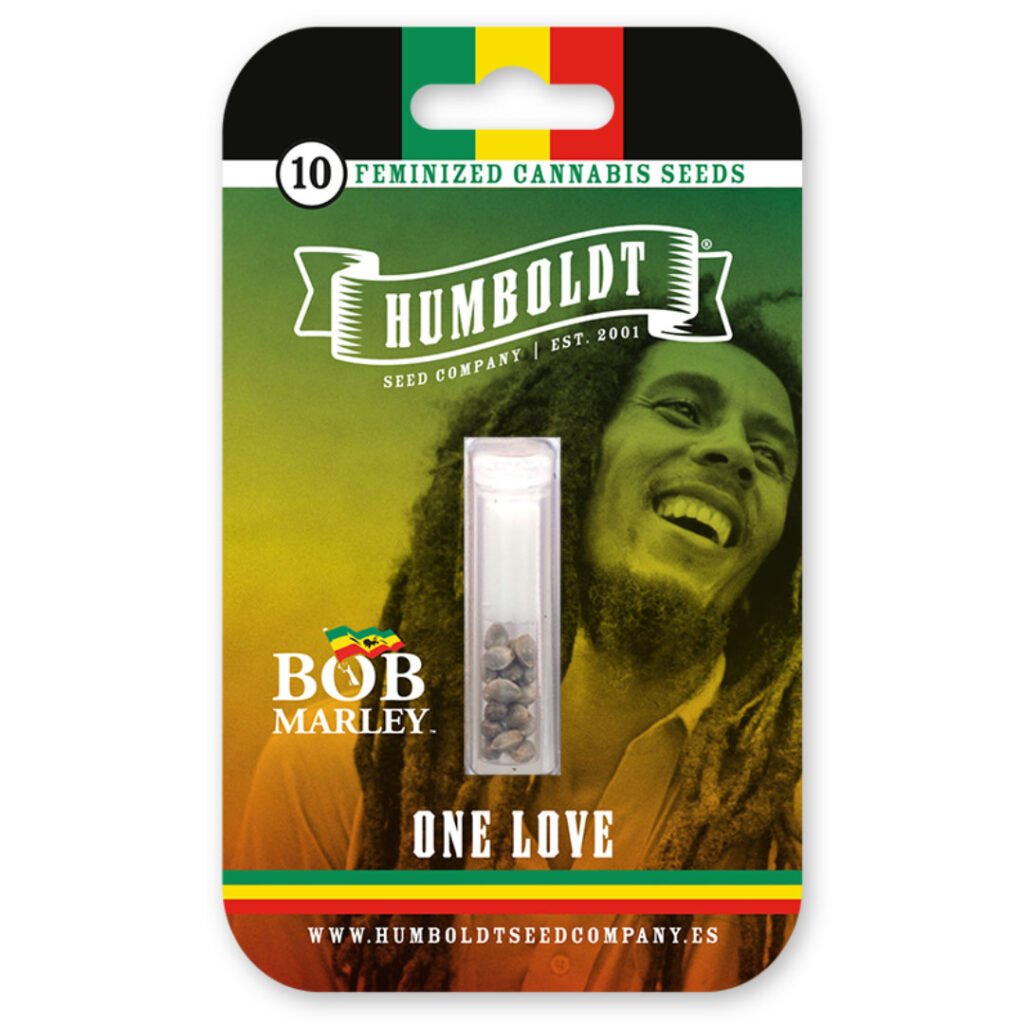 One Love Sativa aus der Bob Marley Collection von Humboldt Seeds - Cannabis Samen kaufen - Packung