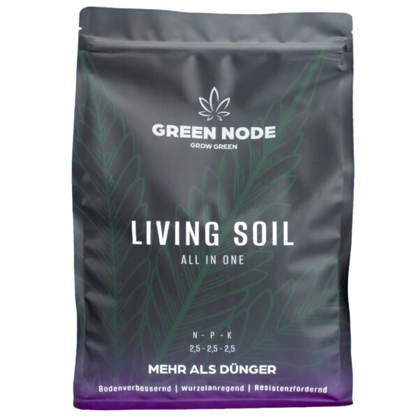 Green Node Living Soil Mix 3kg - Dünger und Zusätze Komplettmischung