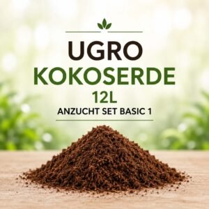 UGRO Kokoserde 12L Basic Set 1 - Organisches Substrat auf Basis Kokos mit Düngern und Zusätzen - Produktbild